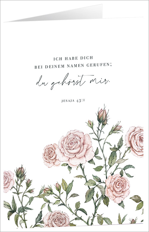 Glaube, Hoffnung, Liebe - Faltkarten-Set