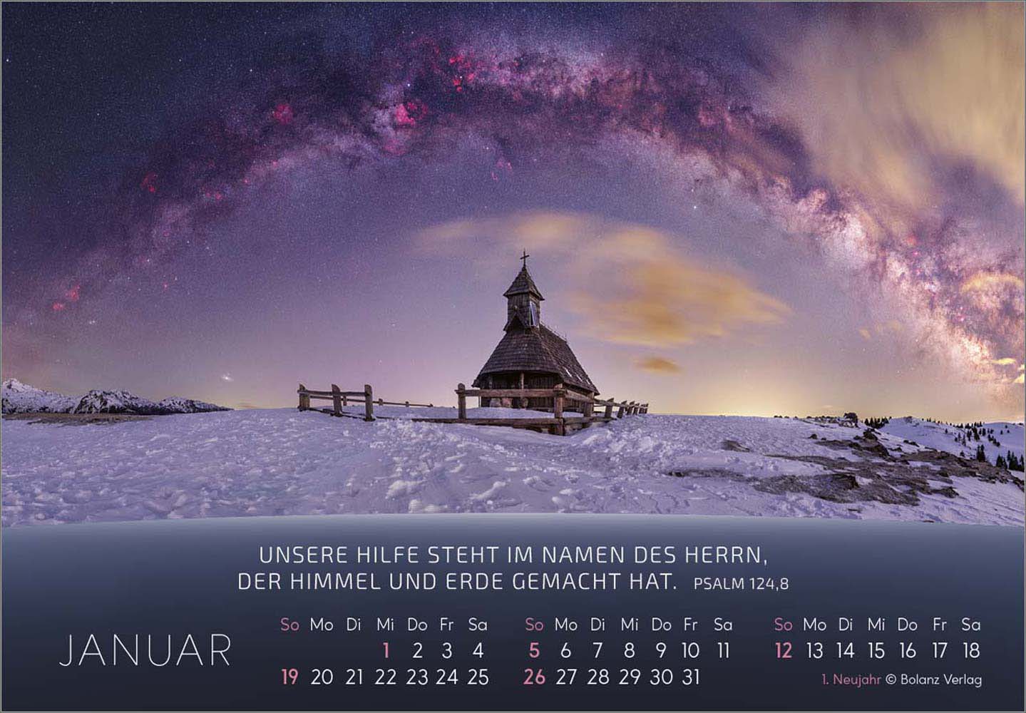 Du bist nicht fern 2025 - Panoramakalender