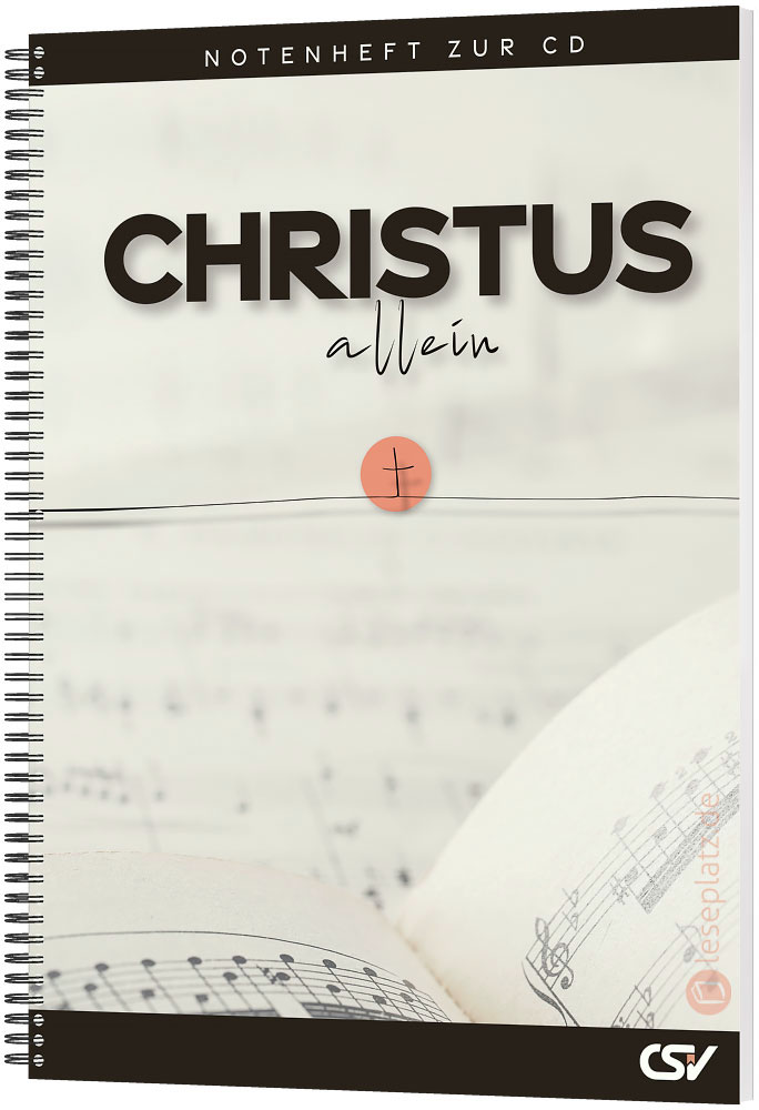 Christus allein - Notenheft