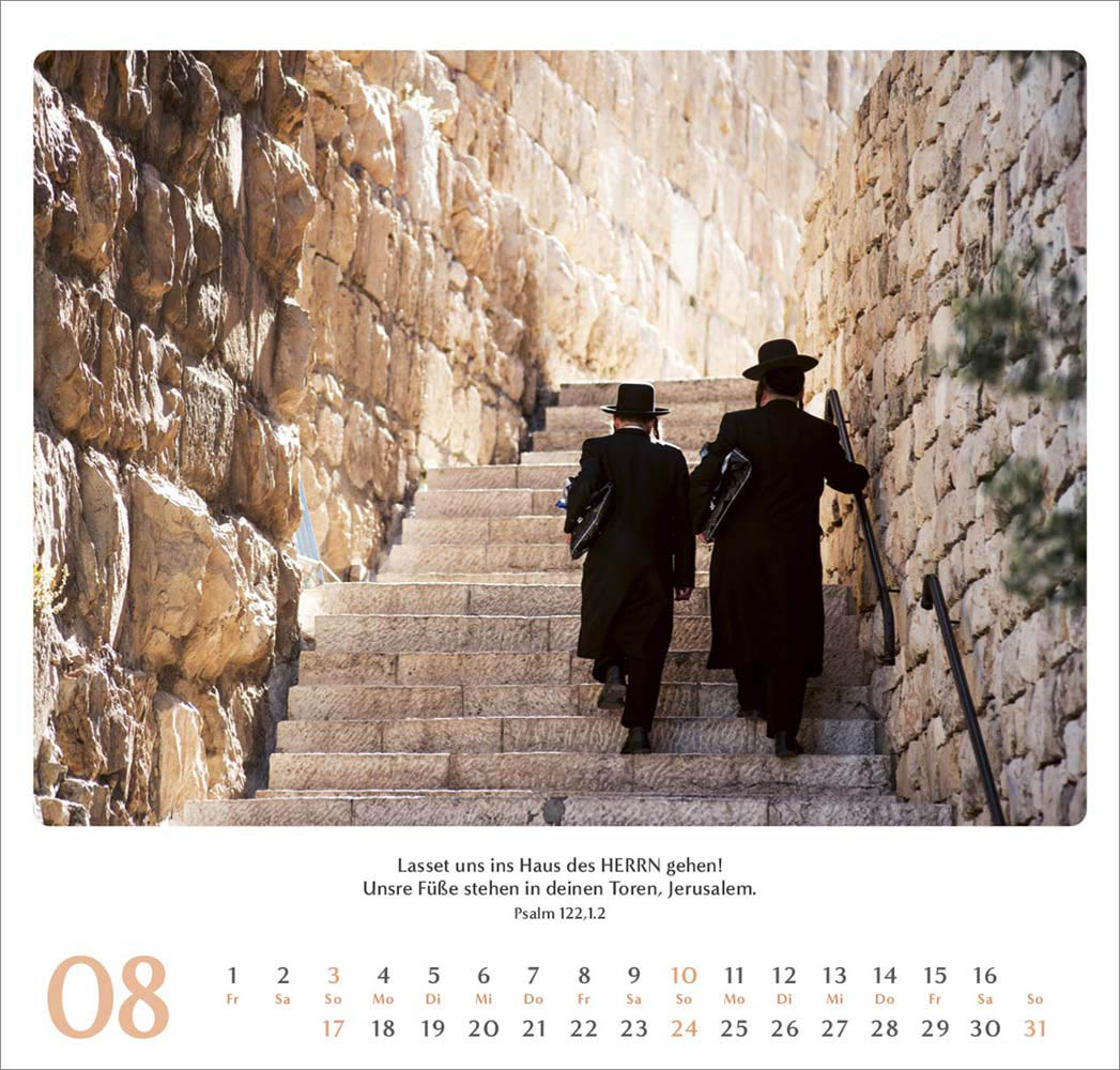 Geliebtes Israel 2025 - Wandkalender