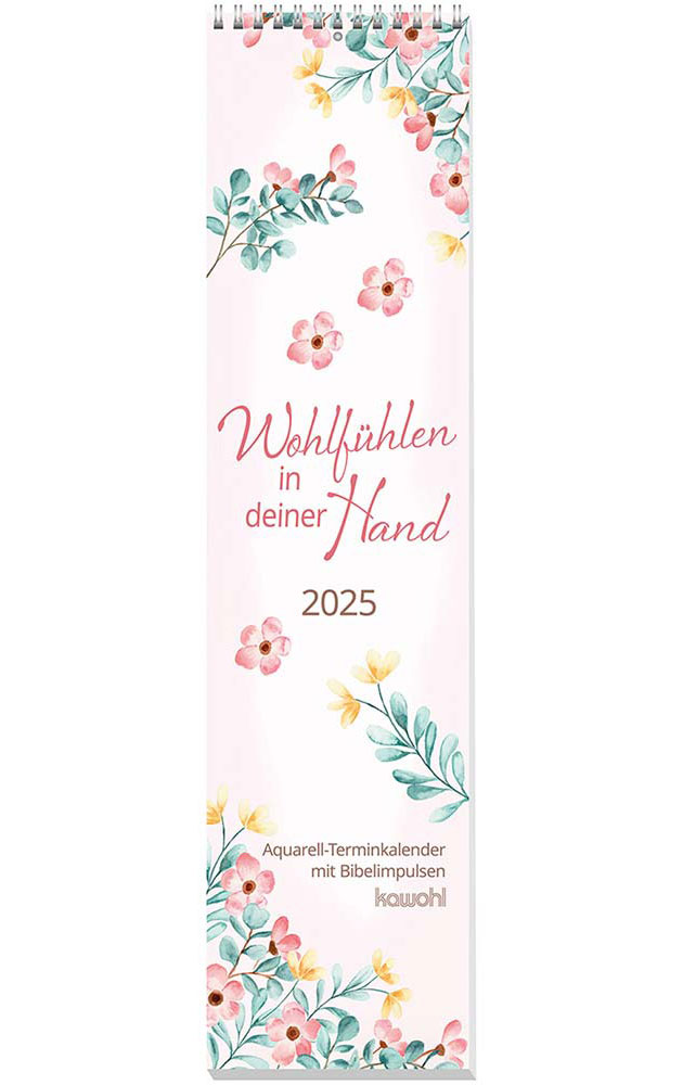 Wohlfühlen in deiner Hand 2025 - Terminkalender