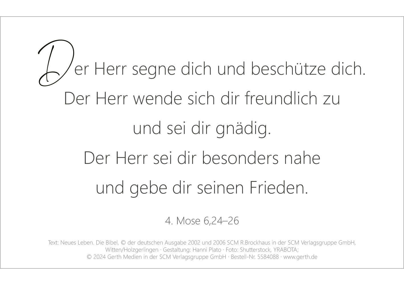 Unendlich geliebt - Textkarten-Set