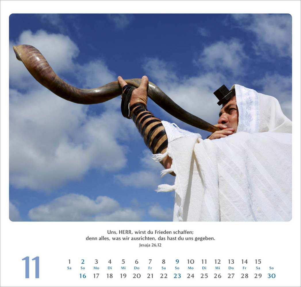 Geliebtes Israel 2025 - Wandkalender