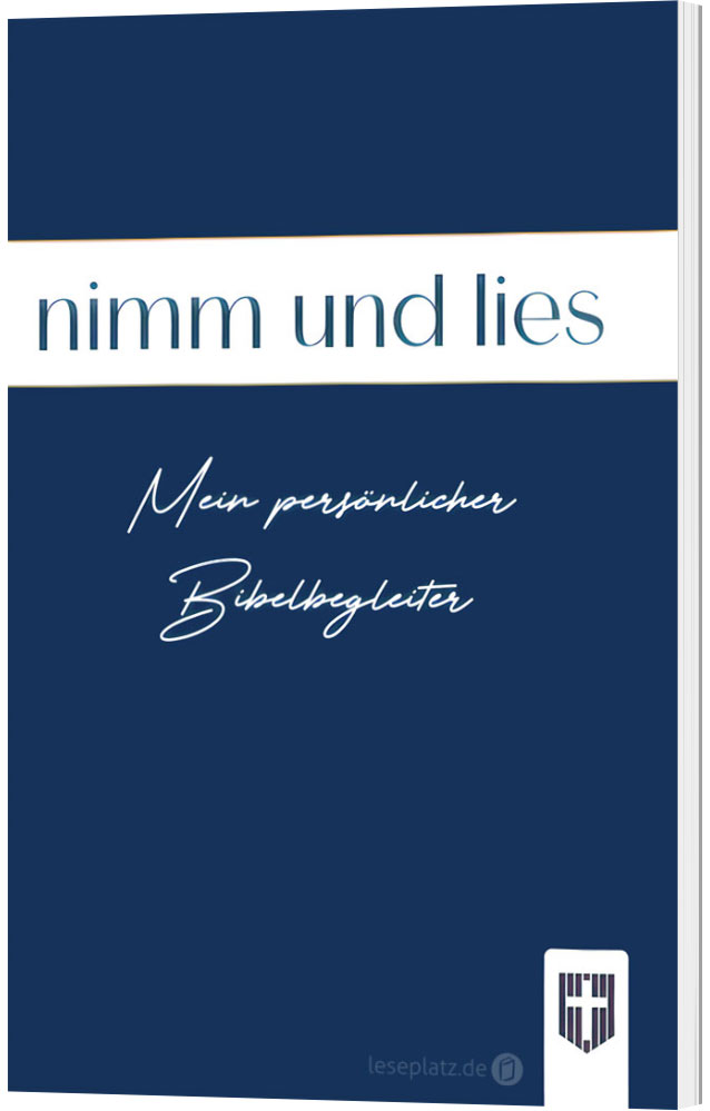 nimm und lies - Mein persönlicher Bibelbegleiter (blau)