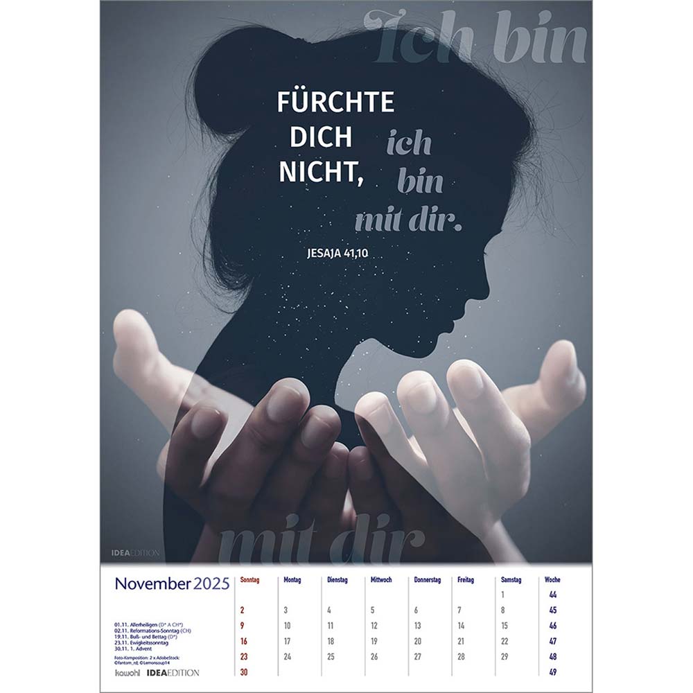 Auf seinem Weg 2025 - Wandkalender