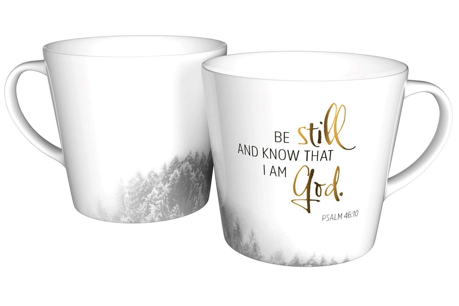 Tasse "Be still and know"