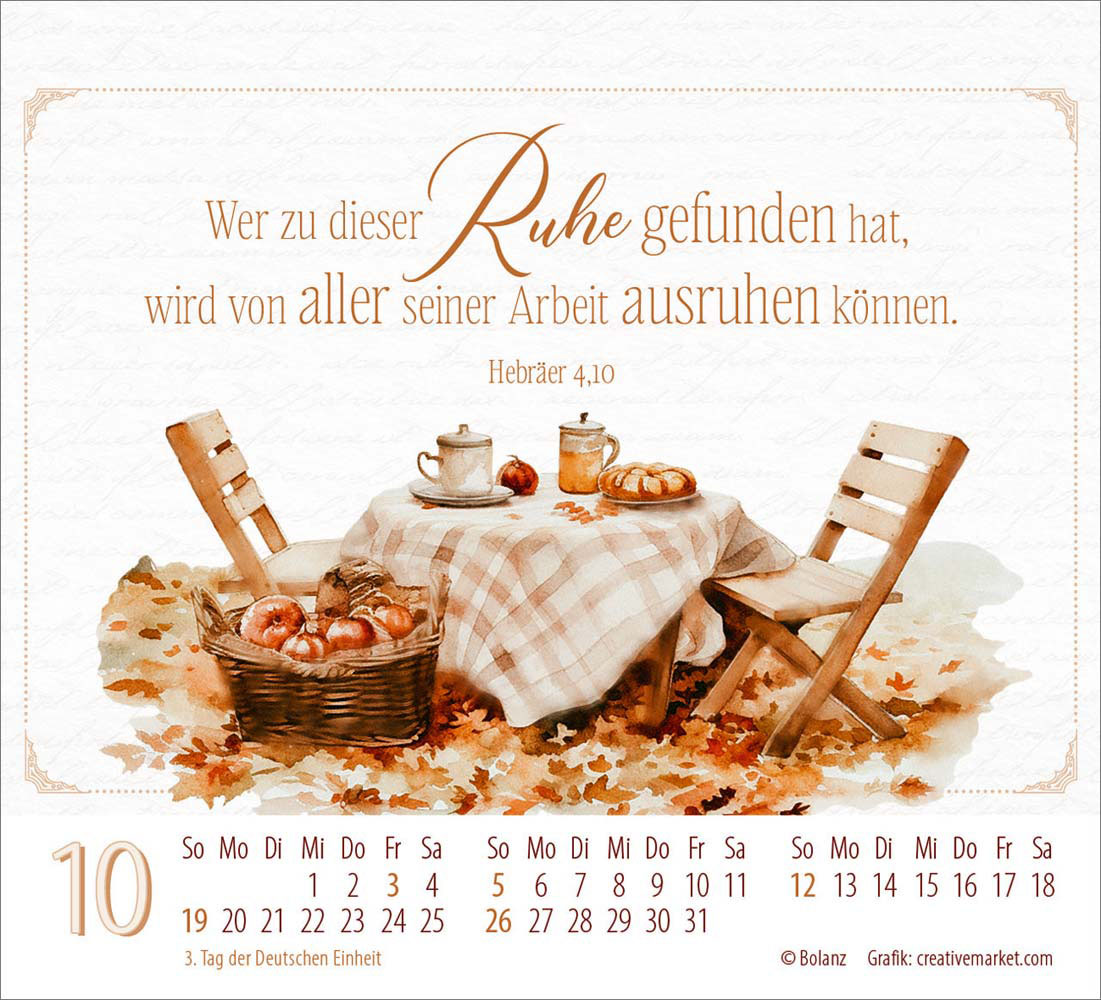 Poesie guter Worte 2025 - Minikalender