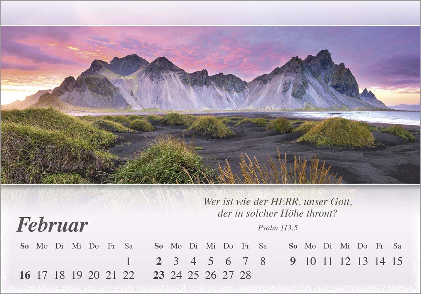 Mini Panorama Kalender 2025