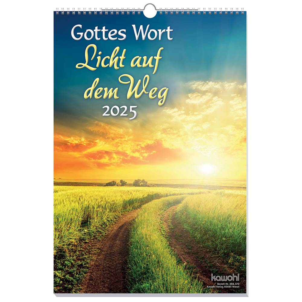 Gottes Wort - Licht auf dem Weg 2025 - Wandkalender