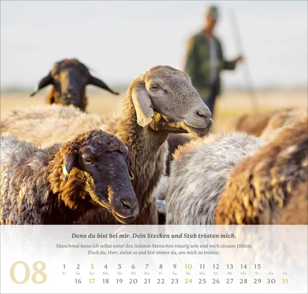 Psalm 23 - Wandkalender 2025