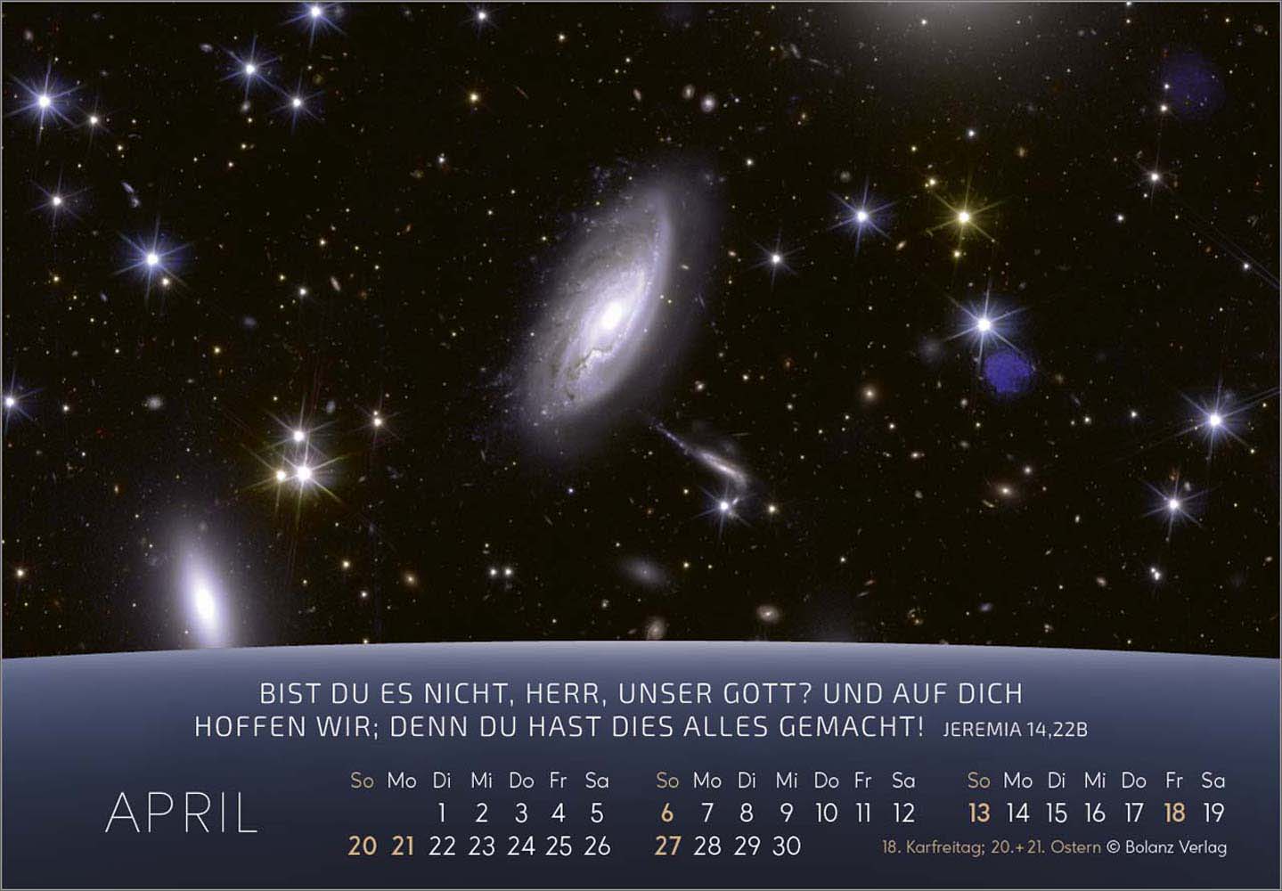 Du bist nicht fern 2025 - Panoramakalender