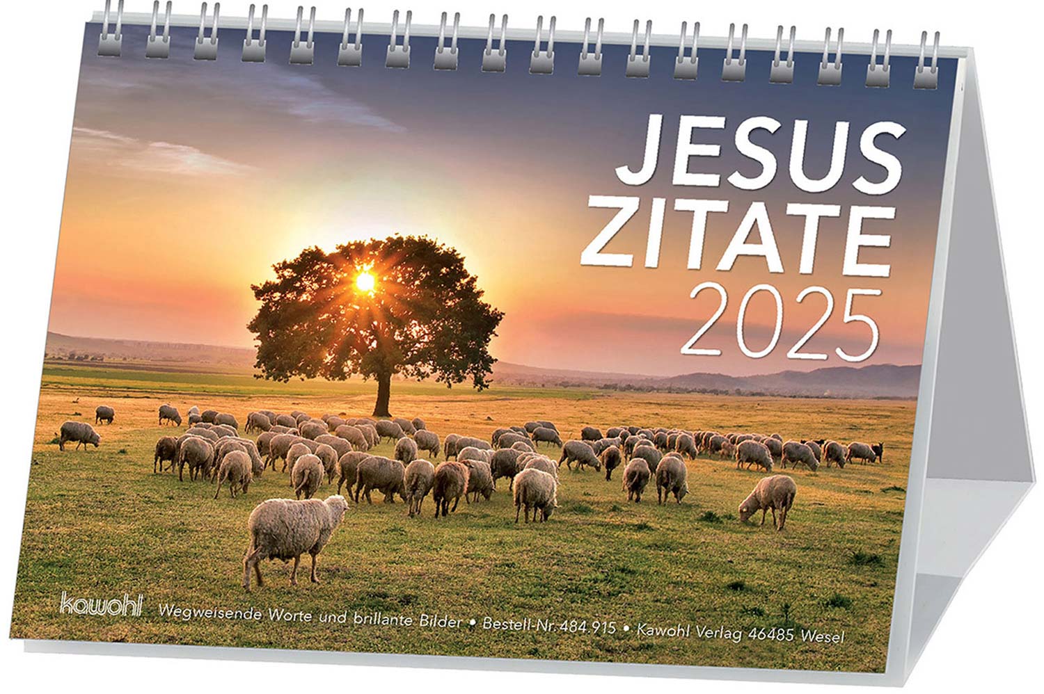 Jesus Zitate 2025 - Aufstellkalender