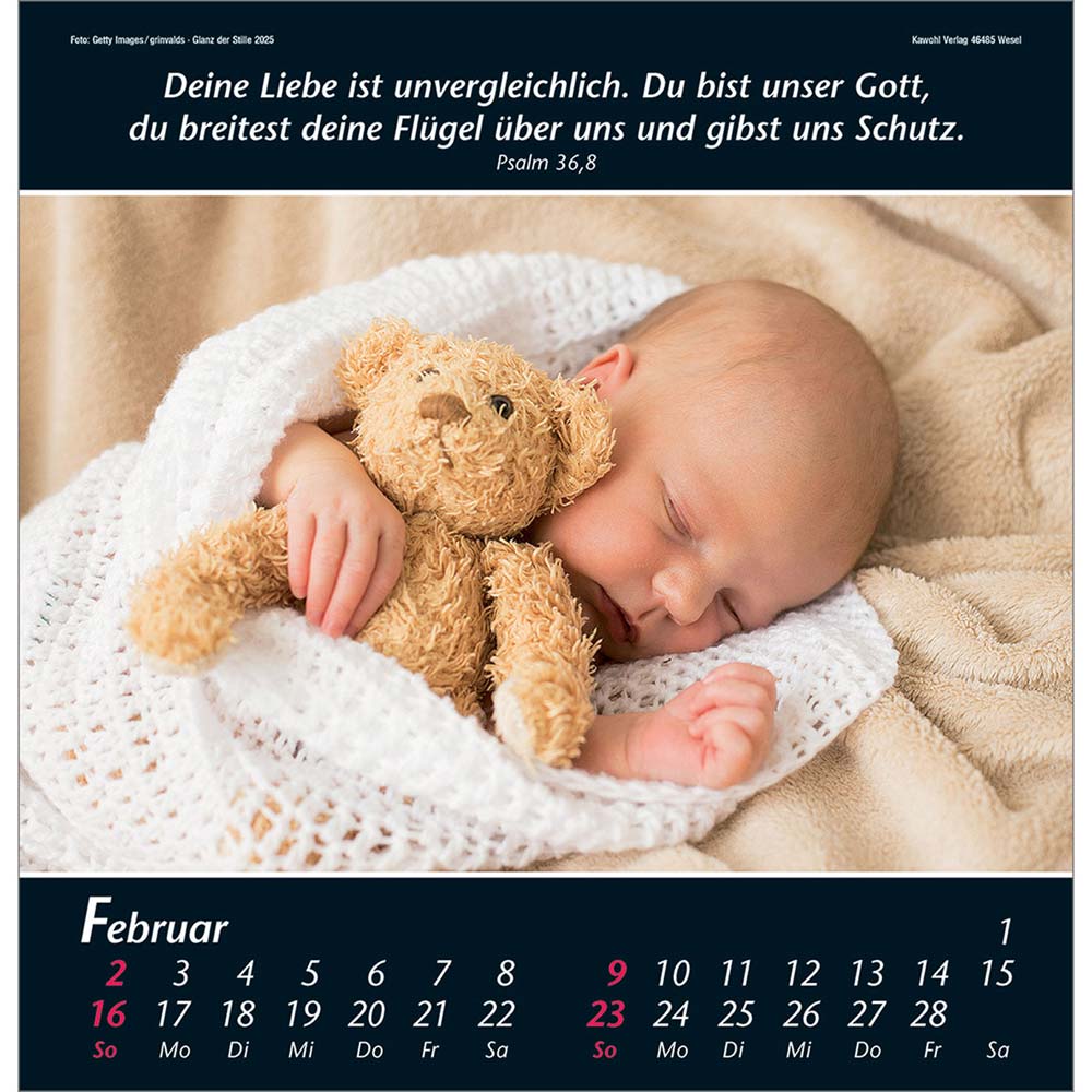 Glanz der Stille 2025 - Wandkalender