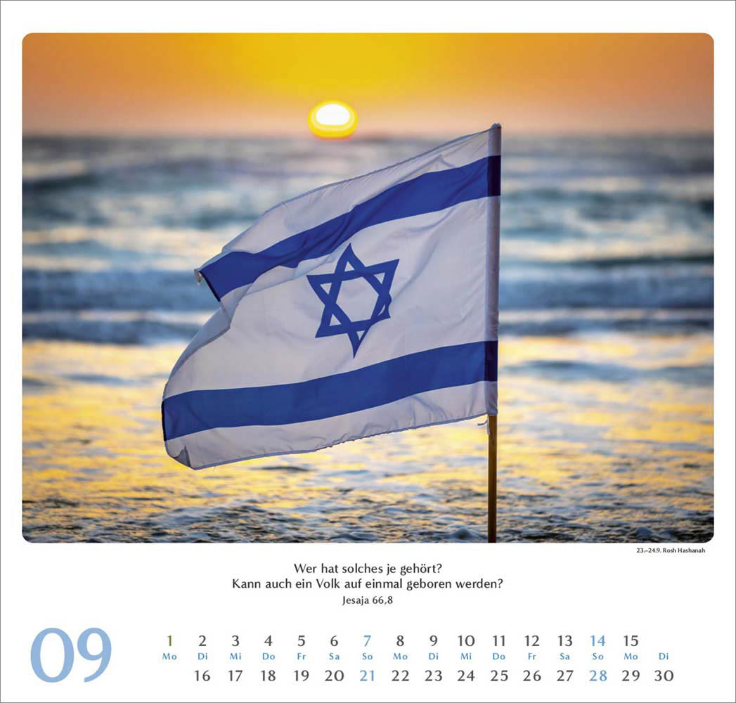 Geliebtes Israel 2025 - Wandkalender