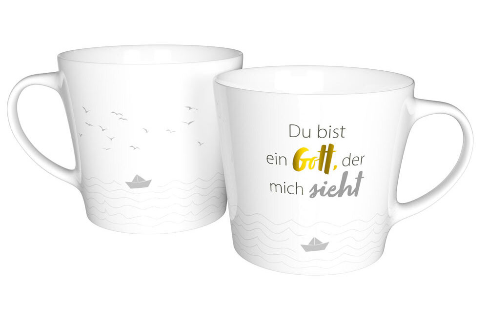 Tasse "Du bist ein Gott, der mich sieht"