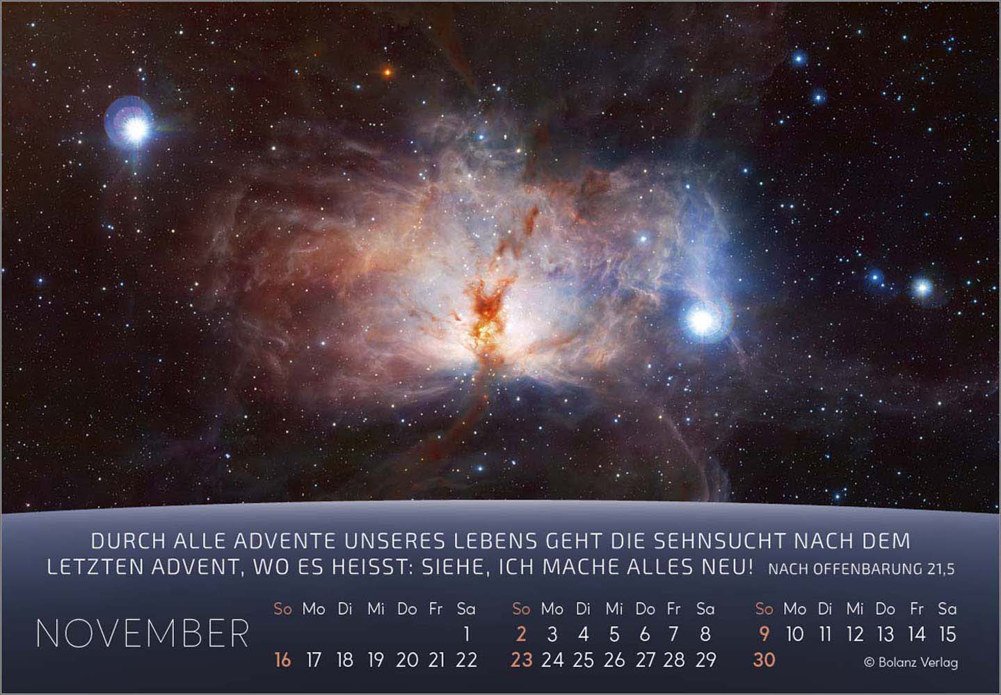 Du bist nicht fern 2025 - Panoramakalender