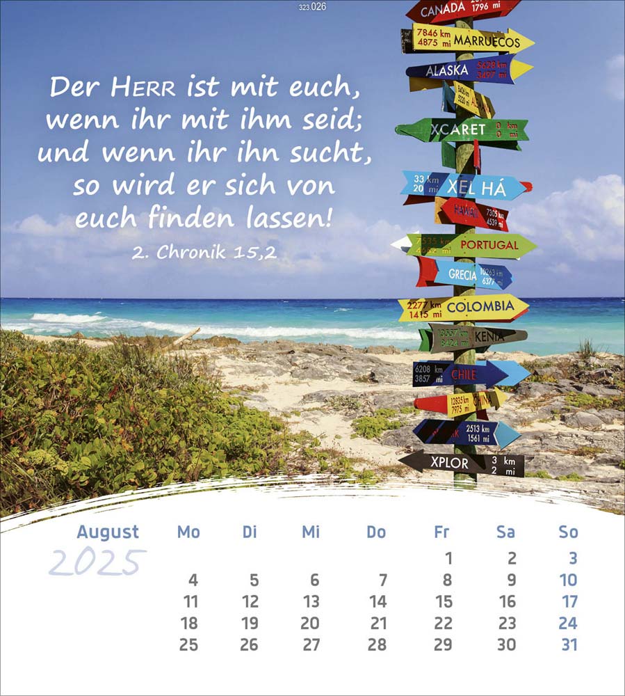 Leben für Dich 2025 - Verteilkalender 