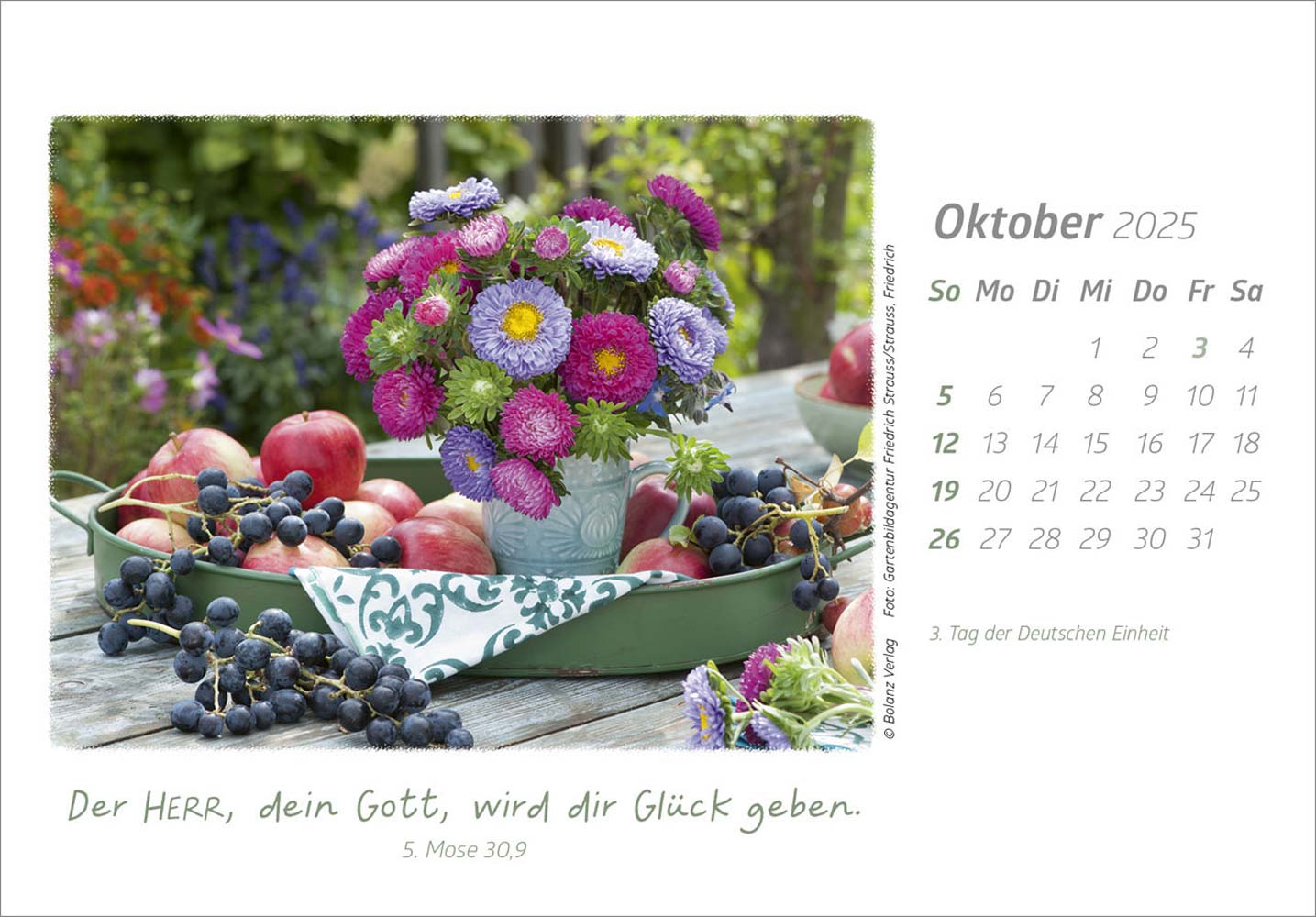 Die Güte Gottes preisen 2025 - Aufstellkalender