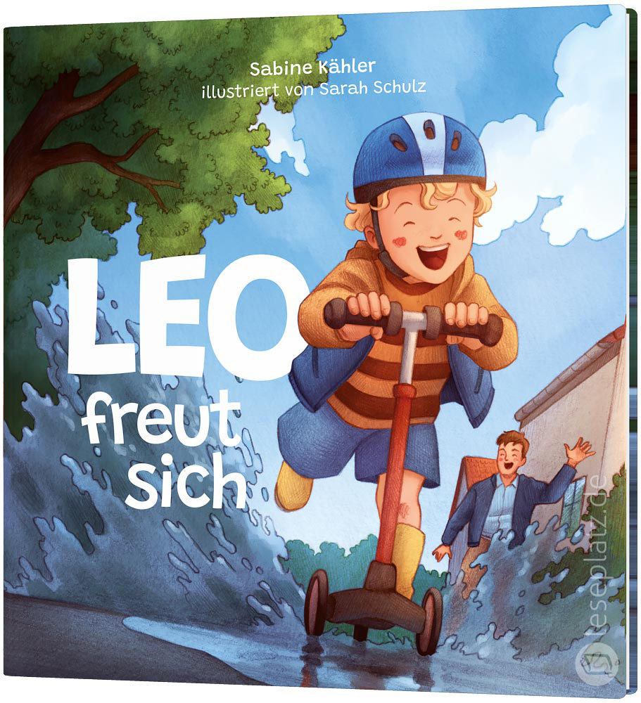 Leo freut sich