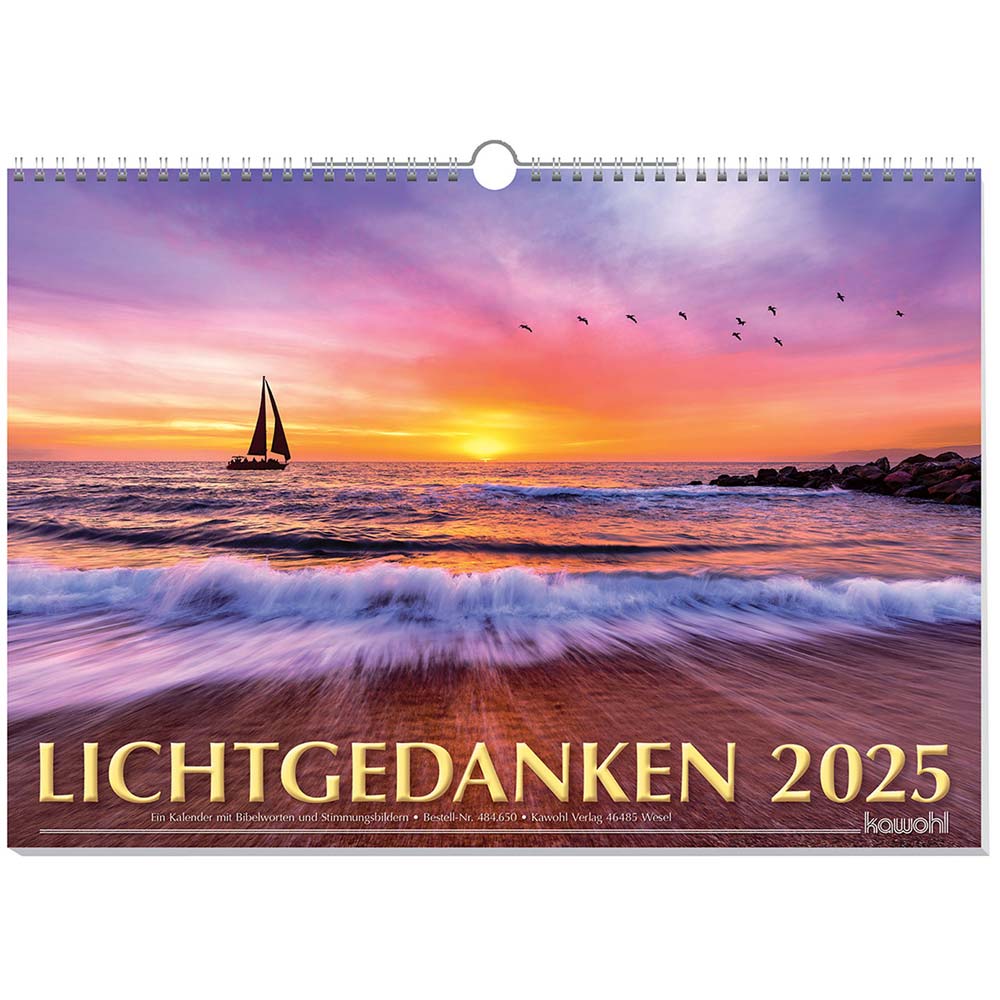 Lichtgedanken 2025 - Wandkalender