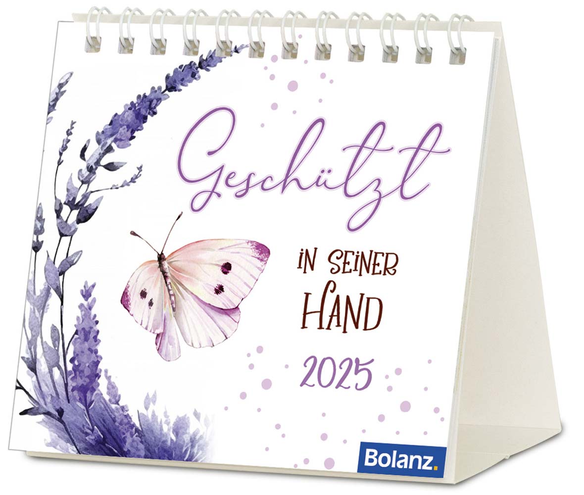 Geschützt in seiner Hand  2025 - Minikalender