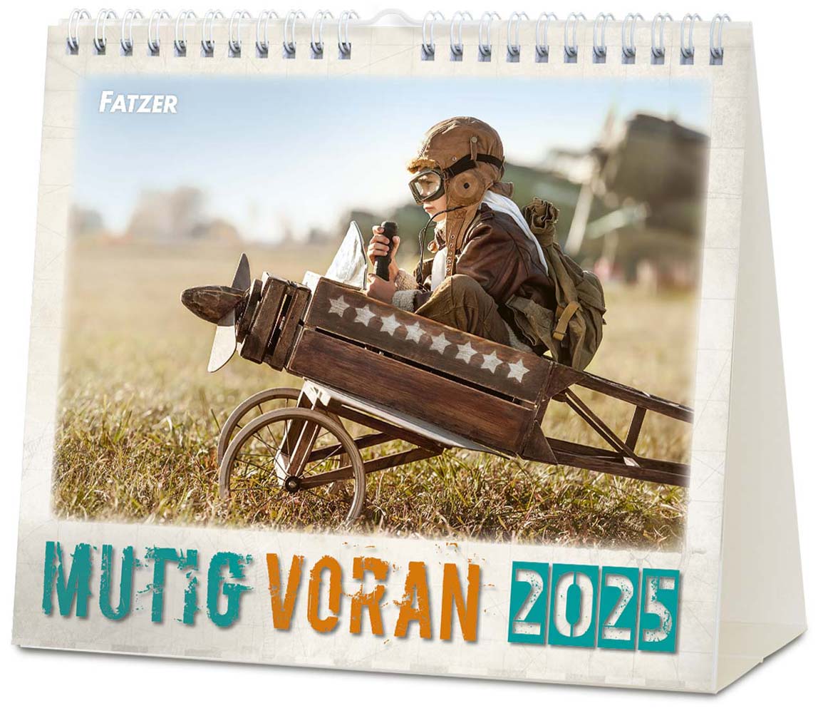 Mutig voran 2025 - Postkartenkalender