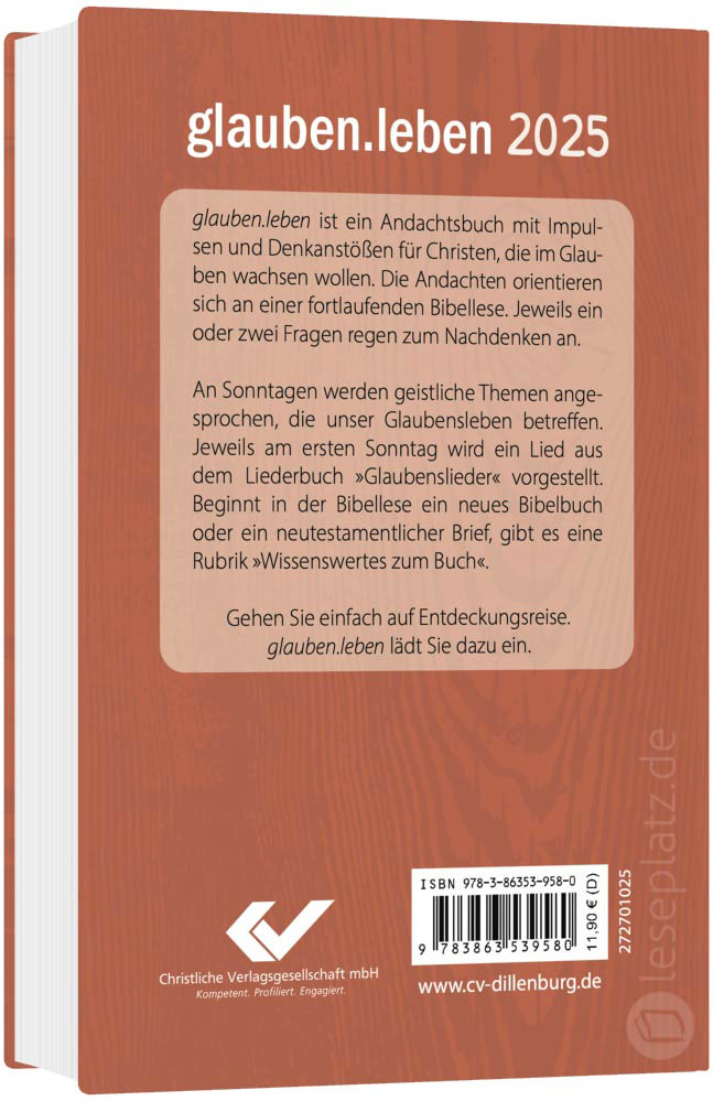 glauben.leben 2025 - Buchausgabe