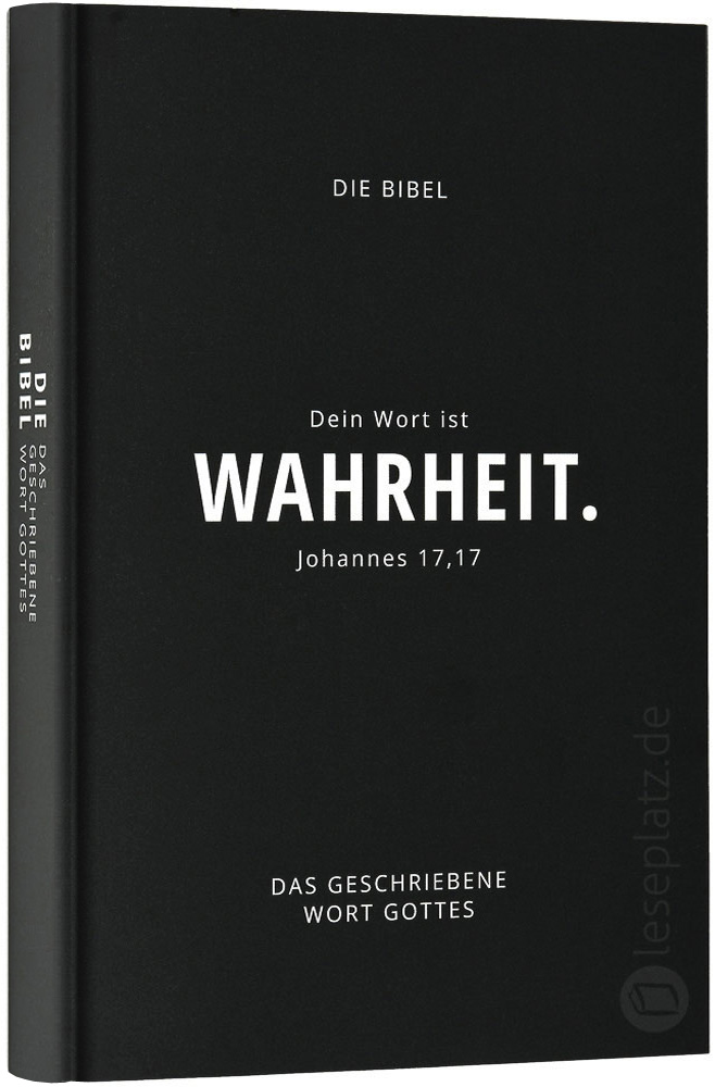 Elberfelder 2003 - Standardausgabe schwarz / Hardcover / Farbschnitt Wahrheit