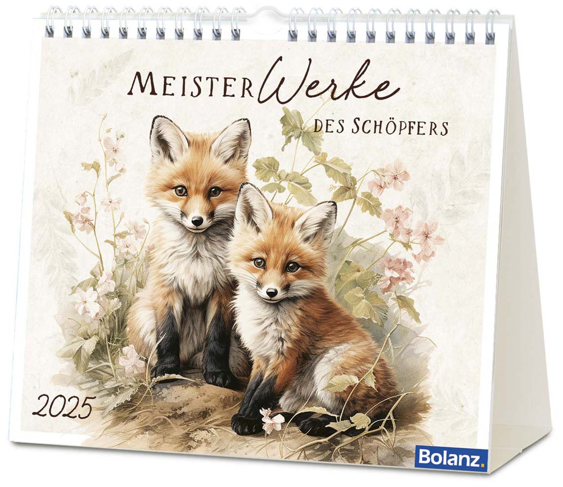 MeisterWerke des Schöpfers  2025 - Tischkalender