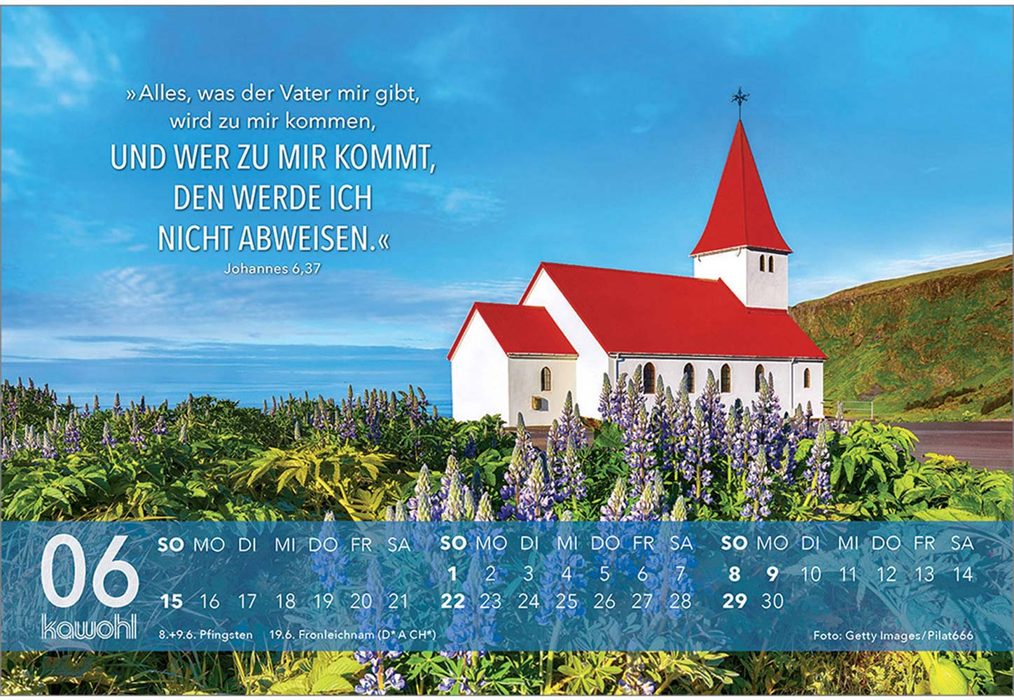 Jesus Zitate 2025 - Aufstellkalender