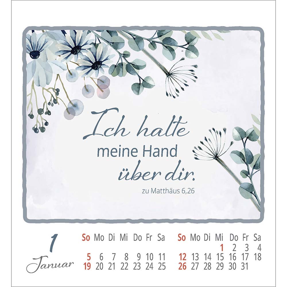 Wohlfühlen bei Dir 2025 - Aufkleber-Kalender