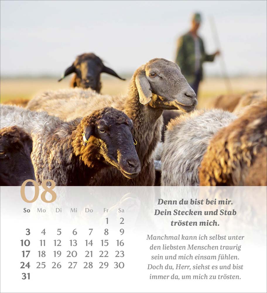 Psalm 23 - Tischkalender 2025