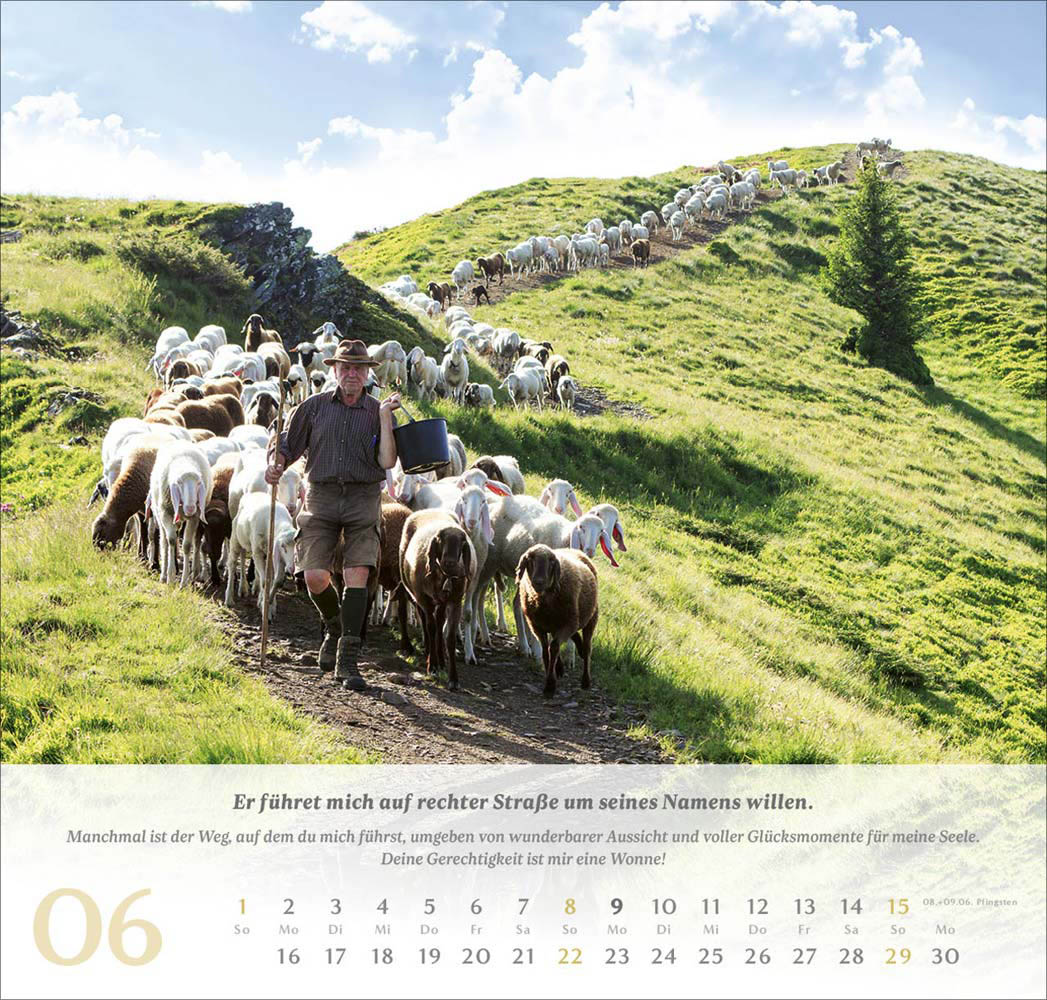 Psalm 23 - Wandkalender 2025