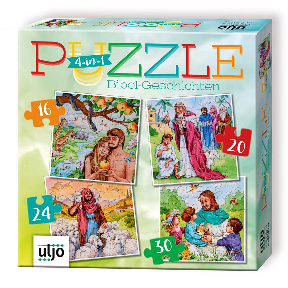 4-in-1 Puzzle Bibel-Geschichten