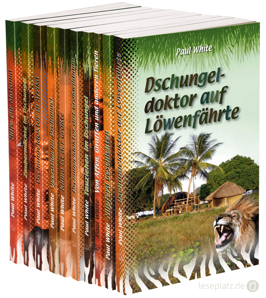 Kinderbuch-Paket "Dschungeldoktor"