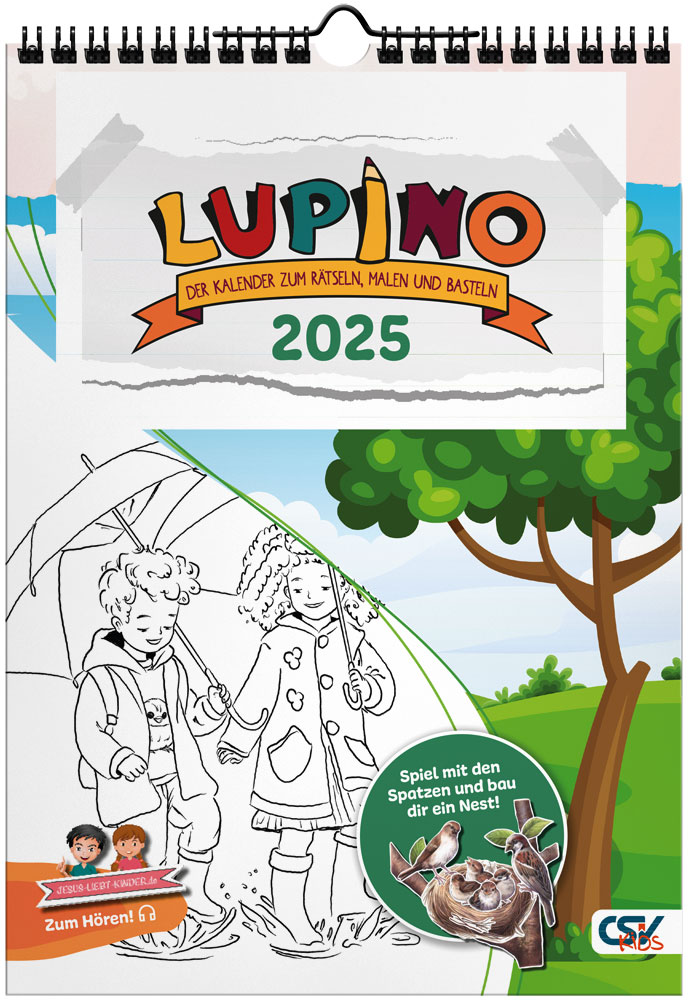 Lupino 2025 - Kinderkalender