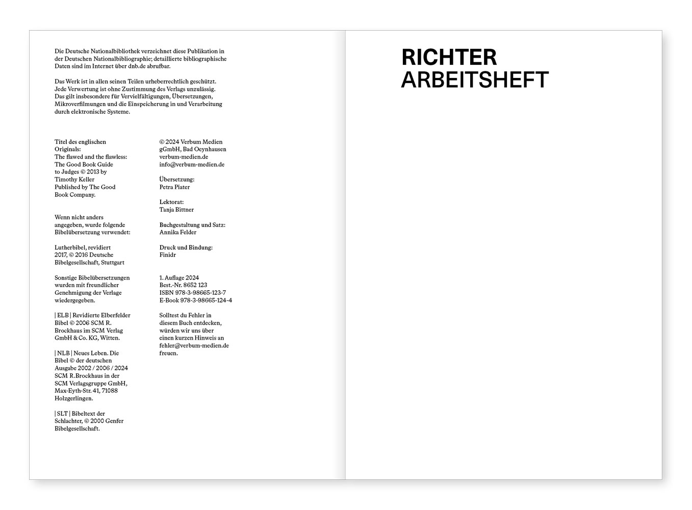 Richter - Arbeitsheft