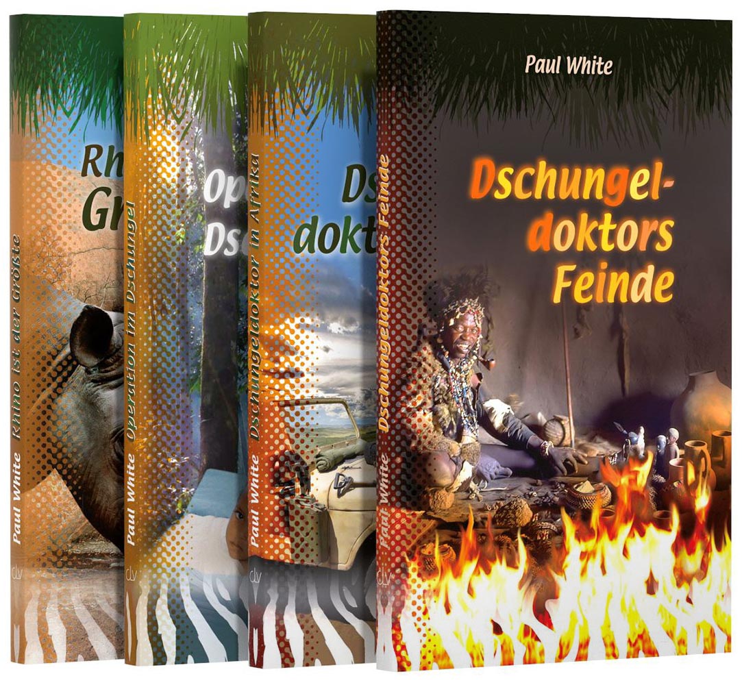 Kinderbuch-Paket 2 "Dschungeldoktor" (4 Bände)