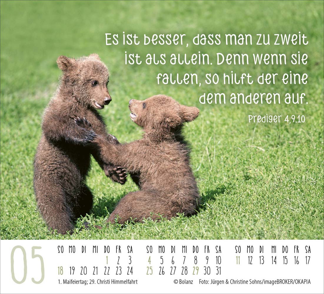 Begegnungen 2025 - Minikalender