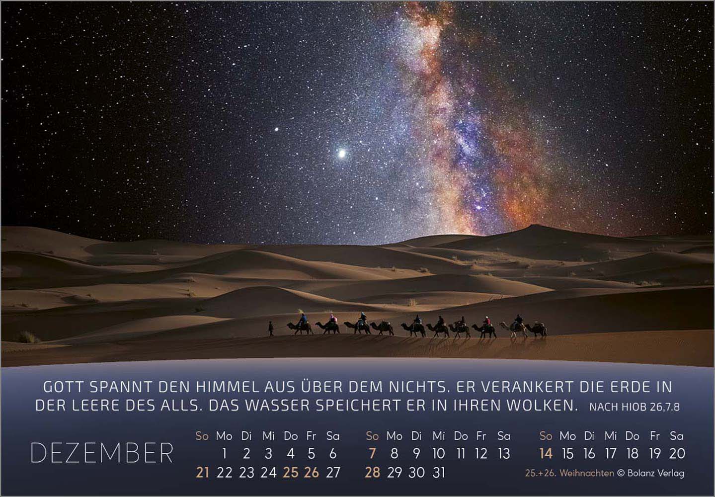 Du bist nicht fern 2025 - Panoramakalender