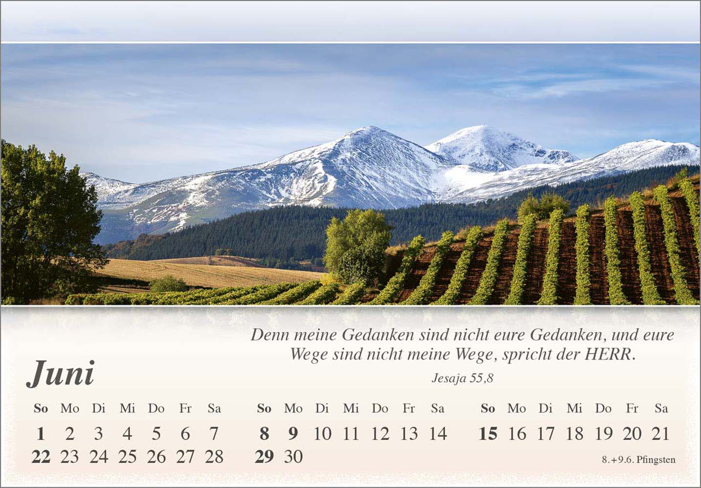 Mini Panorama Kalender 2025