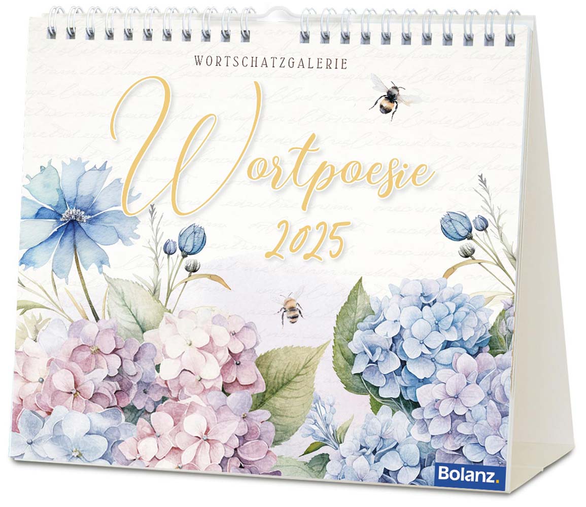 Wortpoesie 2025 - Tischkalender