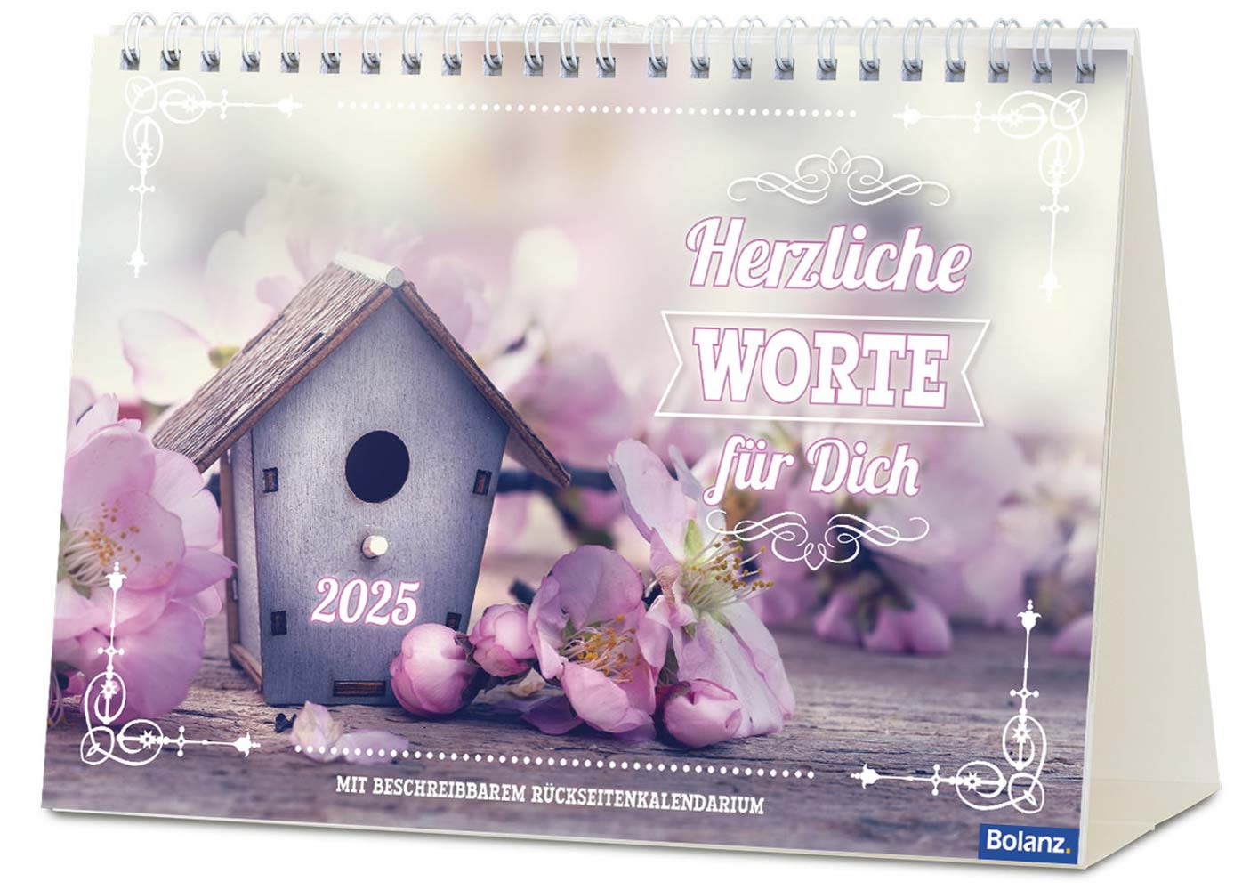 Herzliche Worte für Dich 2025- Postkartenkalender