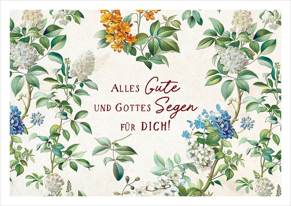 Postkarte "Gottes Segen für dich"