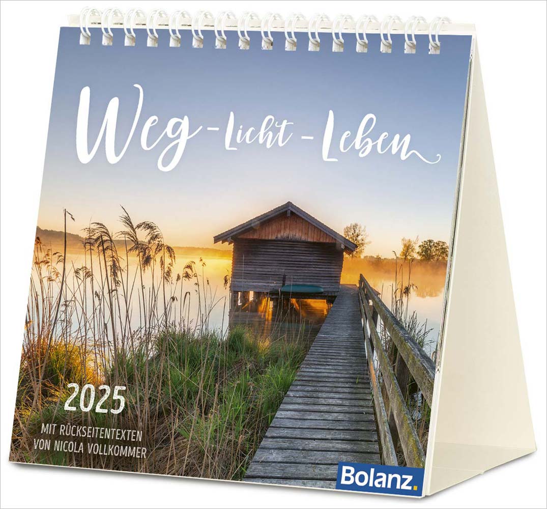 Weg - Licht - Leben 2025 - Tischkalender