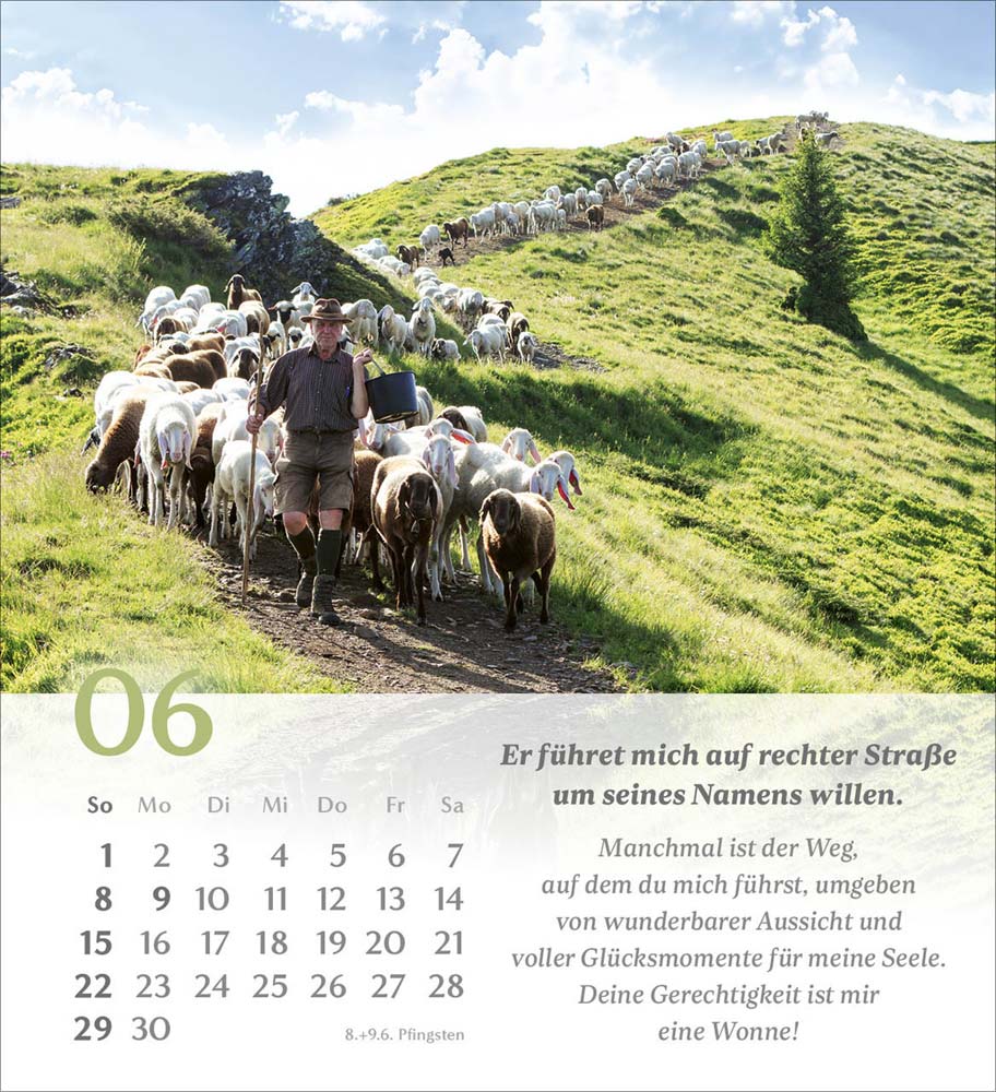 Psalm 23 - Tischkalender 2025